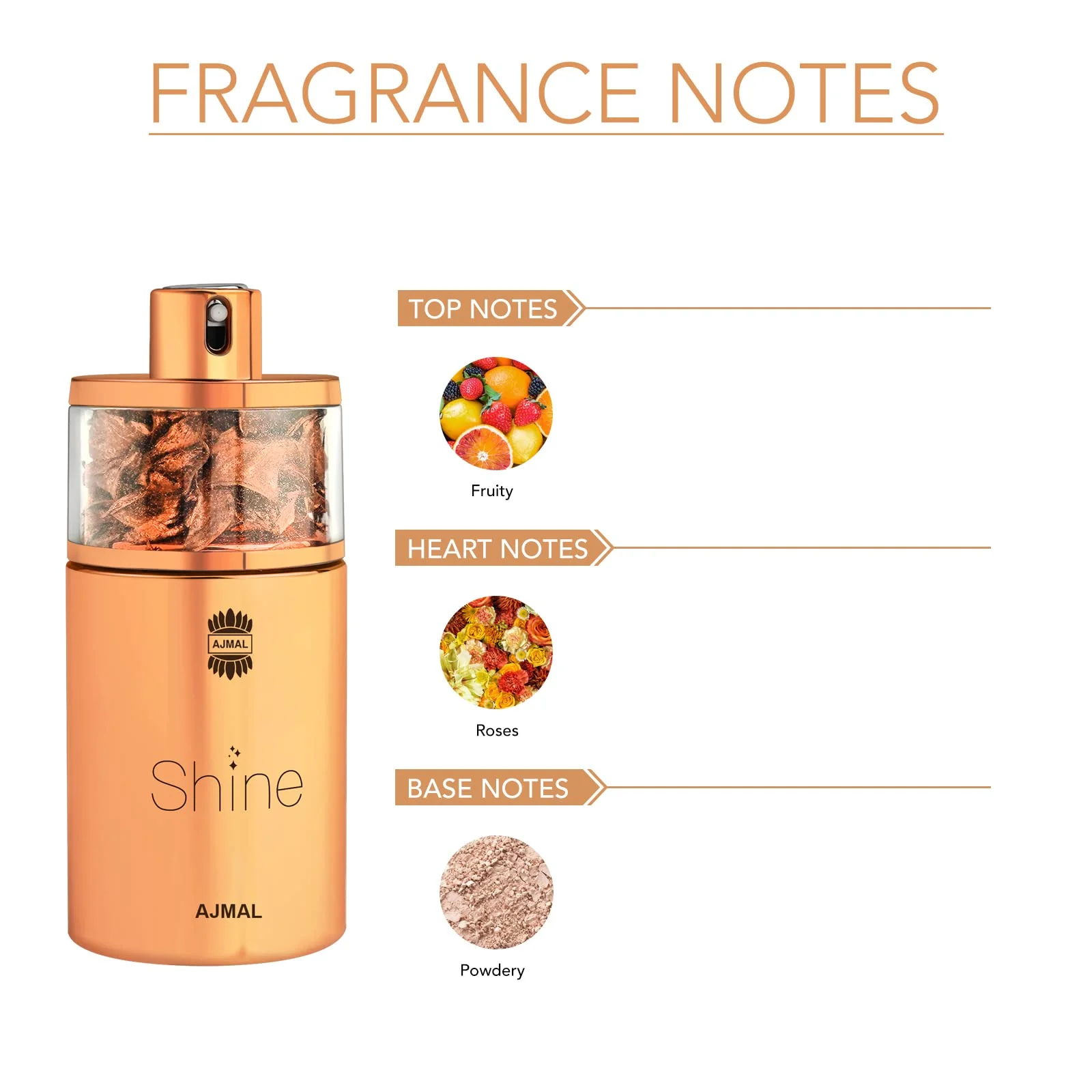 Ajmal Shine Eau de Parfum 75ml - Image 2