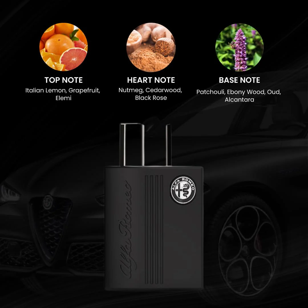 Alfa Romeo Black Eau de Toilette 125ml Spray - Image 5