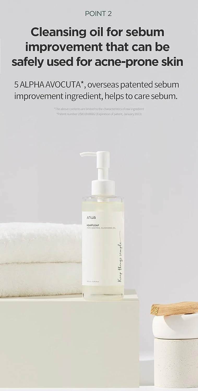 Anua Heartleaf Pore Control Cleansing Oil 200ml - Image 3