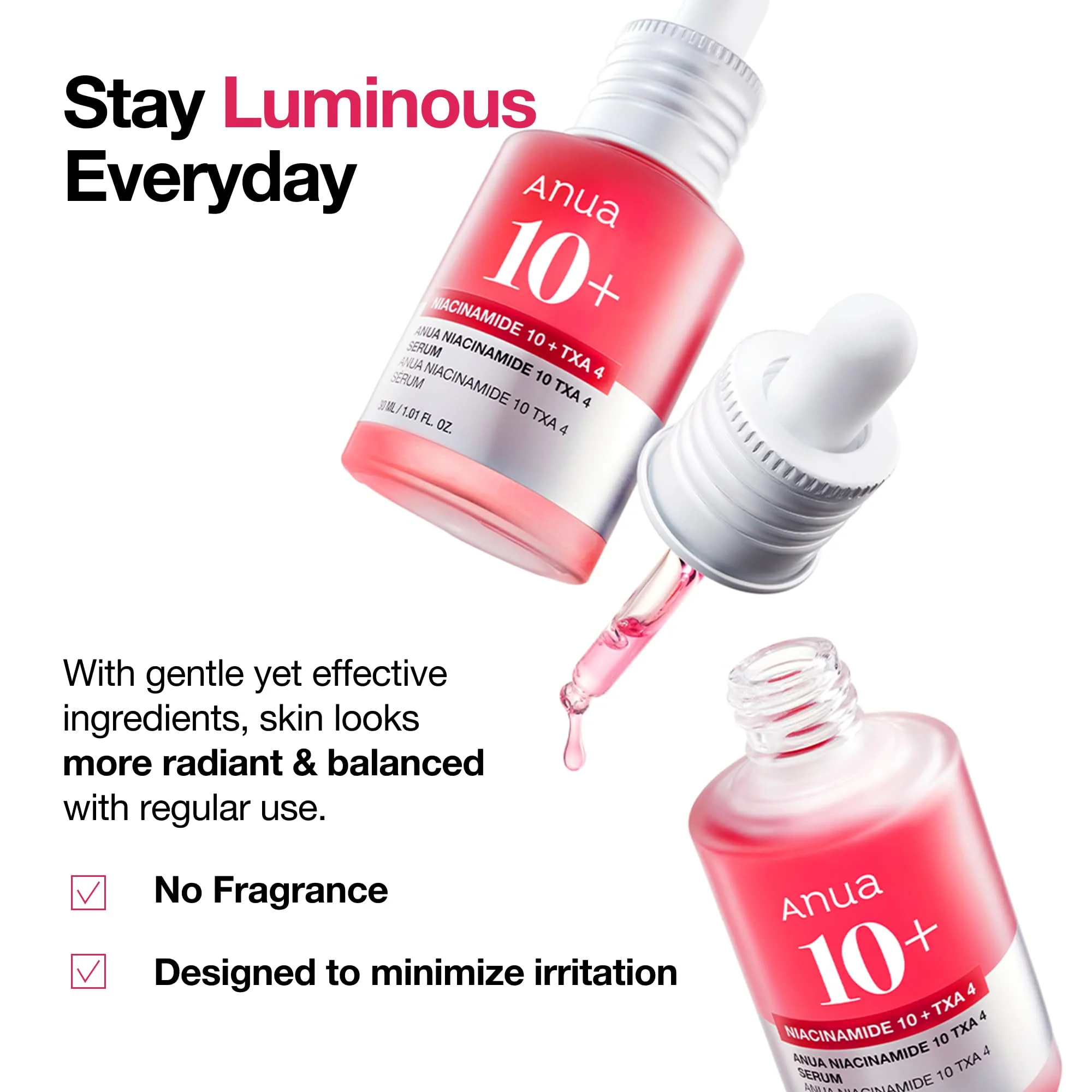 Anua Niacinamide 10% + Txa 4% Dark Spot Correcting Serum 30ml - Image 4