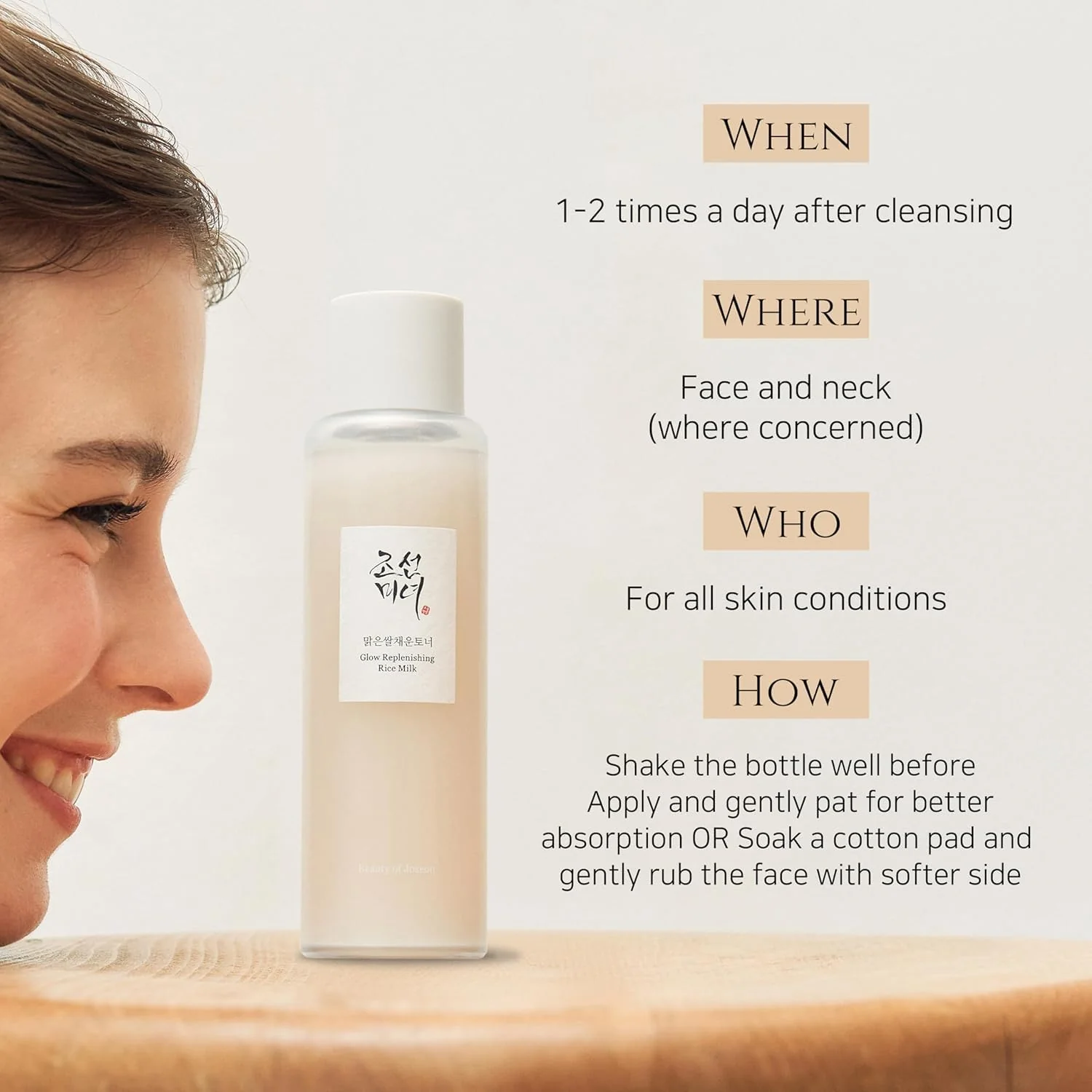 Beauty Of Joseon Glow Replenishing Rice Milk Toner 150ml - Image 6