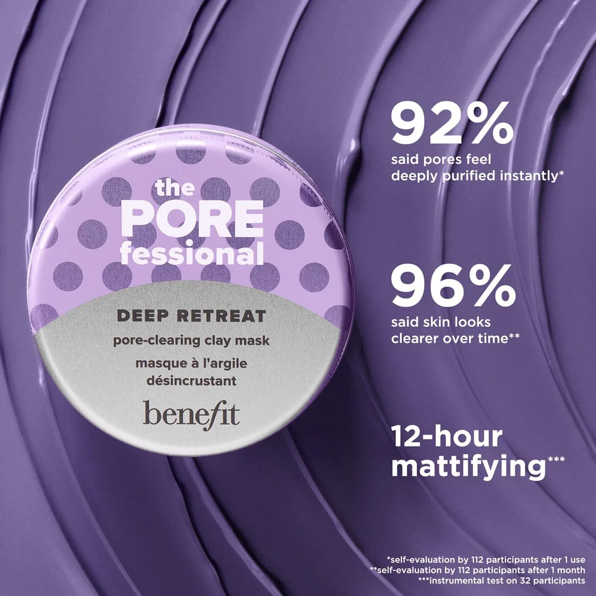 Benefit The Porefessional Deep Retreat Clay Mask 75ml - Image 5