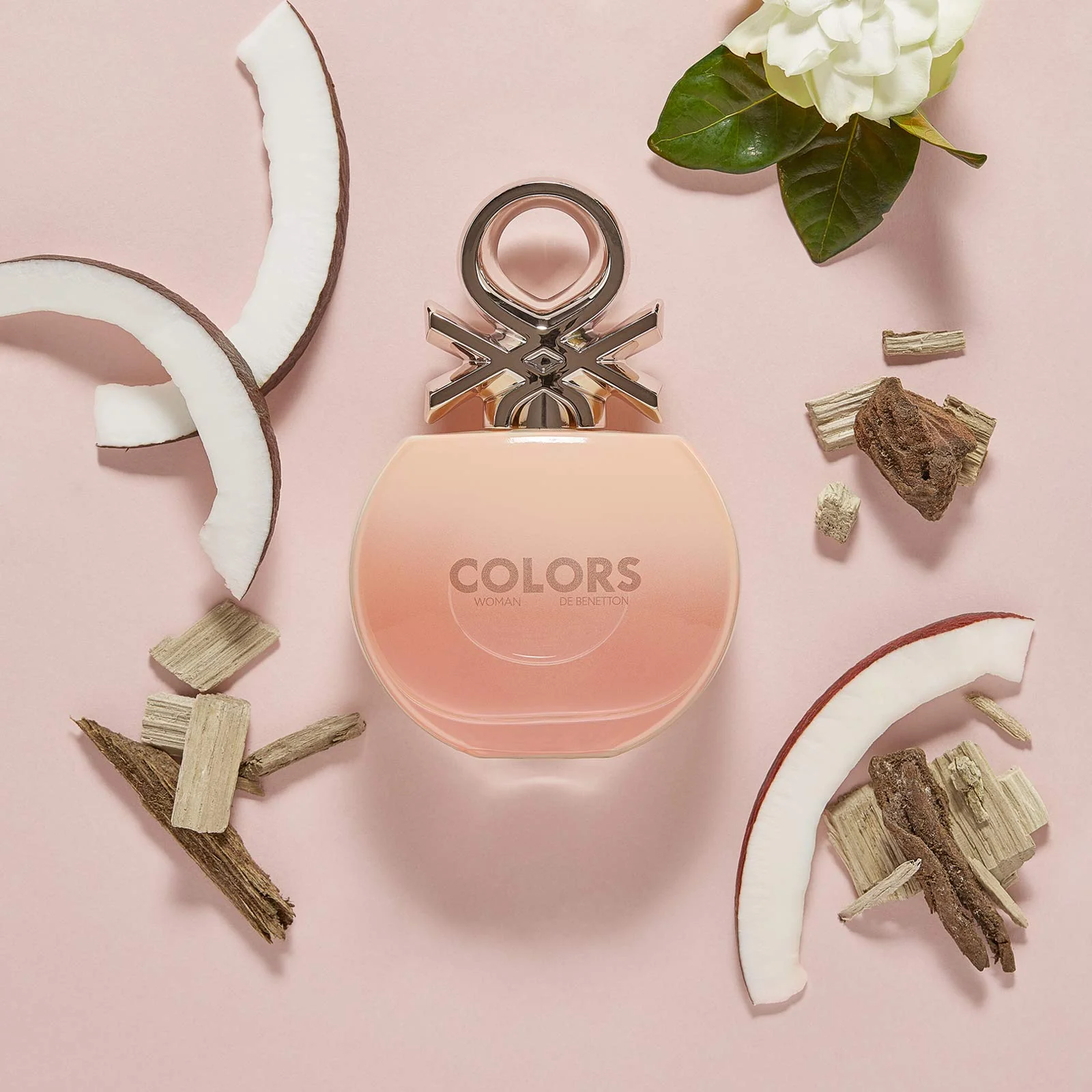 Benetton Colors Woman Rose Eau de Toilette 80ml Spray - Image 3