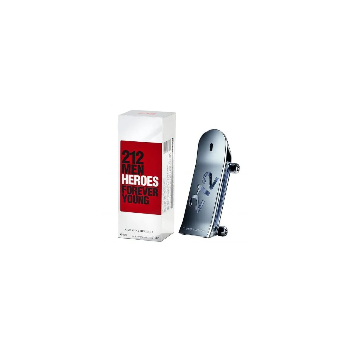 Carolina Herrera 212 Men Heroes Forever Young Eau De Toilette 90ml - Image 2