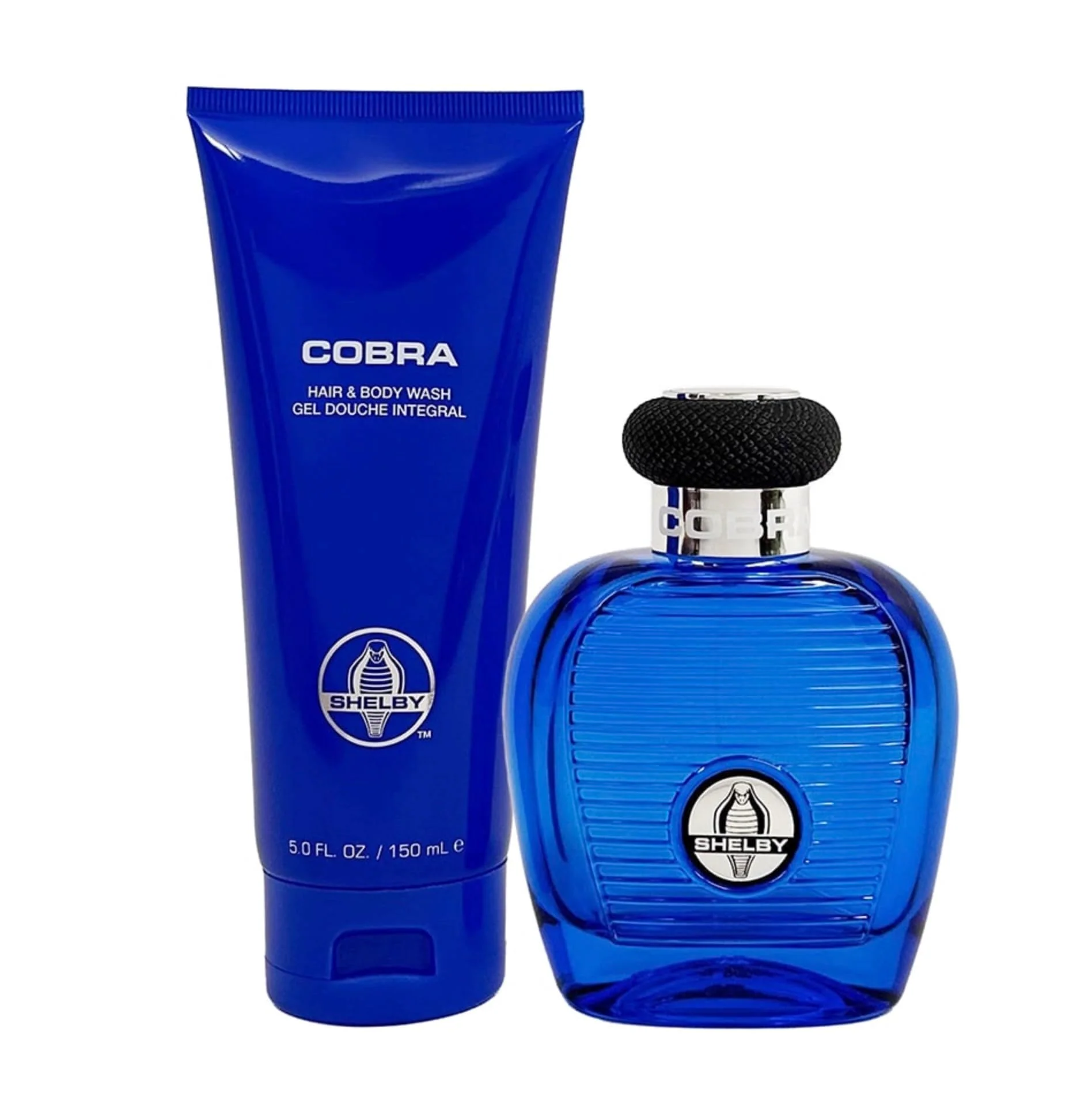 Carroll Shelby Blue Cobra Gift Set 100ml EDT + 150ml Hair & Body Wash - Image 3