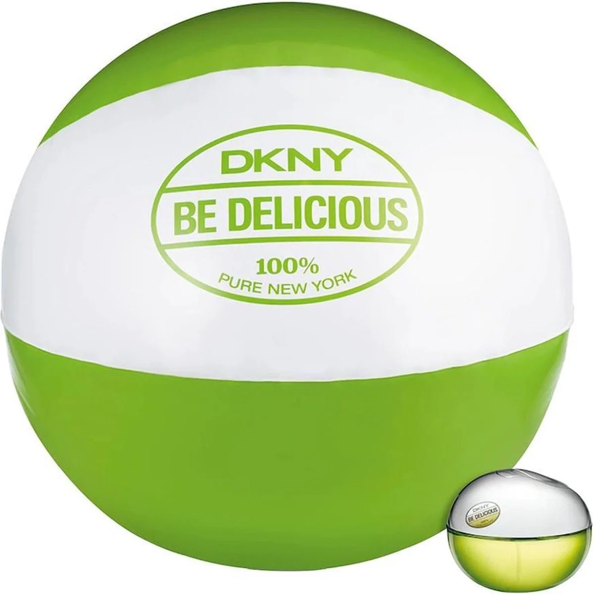 DKNY Be Delicious Gift Set 30ml EDP + Beach Ball - Image 4