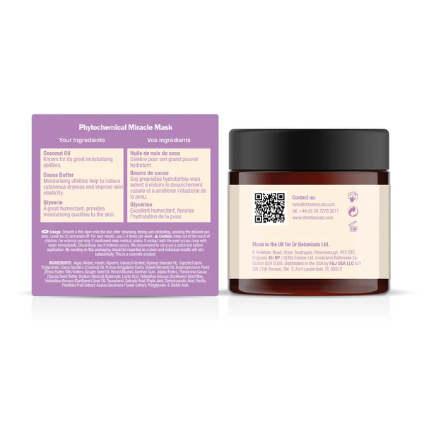 Dr Botanicals Phytochemical Miracle Mask 60ml - Image 5
