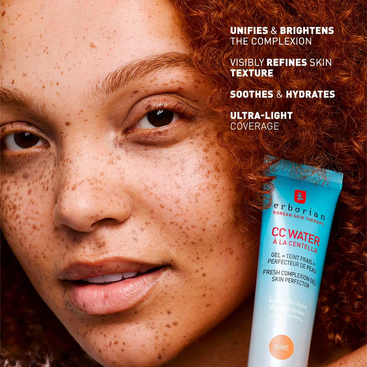 Erborian CC Water Fresh Complexion Gel Skin Perfector 40ml - Caramel - Image 4