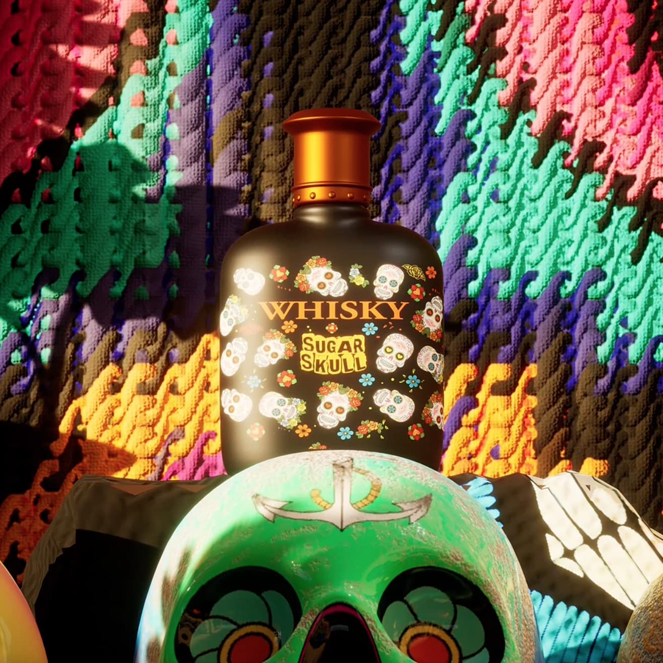 Evaflor Whisky Sugar Skull Eau De Toilette 100ml - Image 6