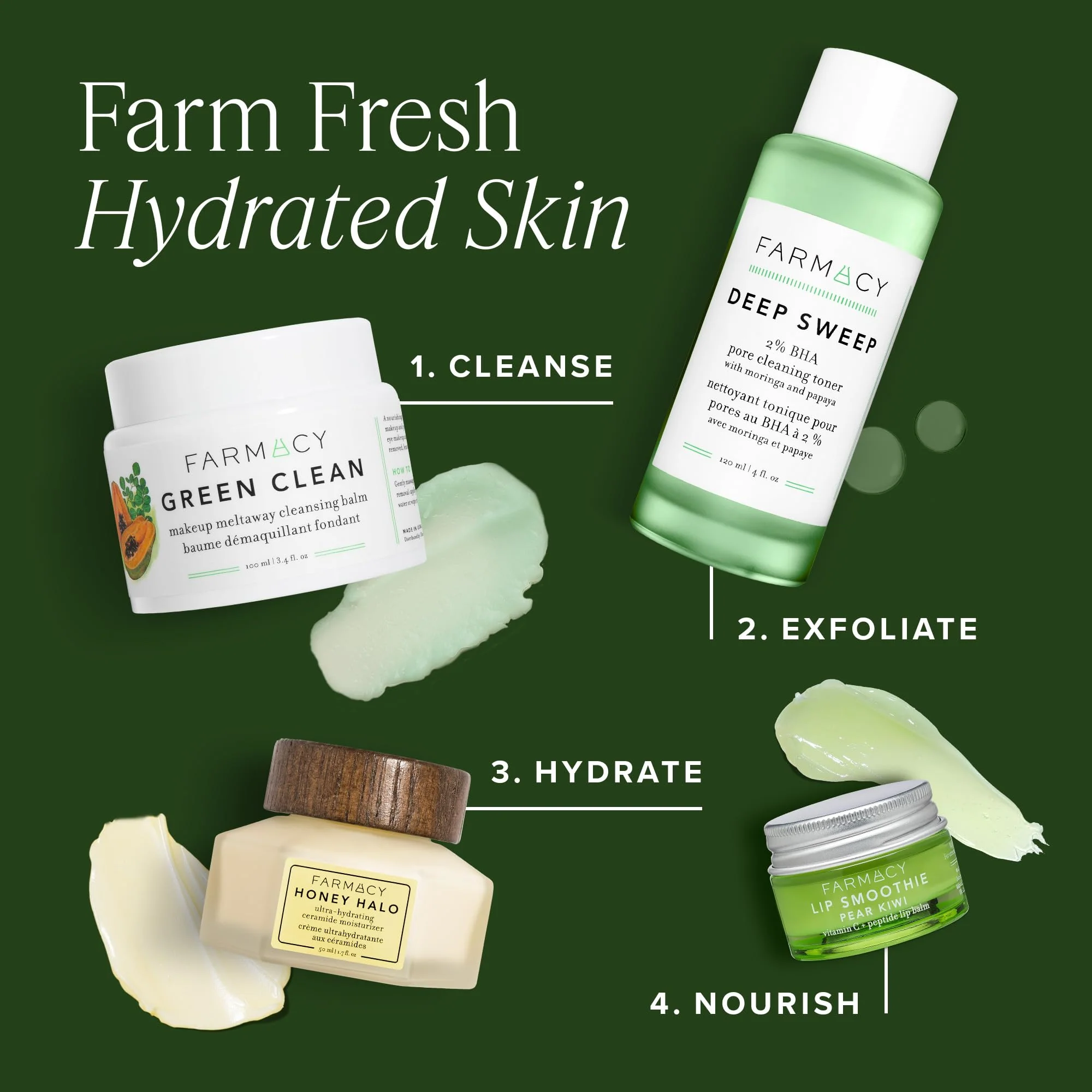 Farmacy Green Clean Makeup Meltaway Cleansing Balm 50ml - Image 6