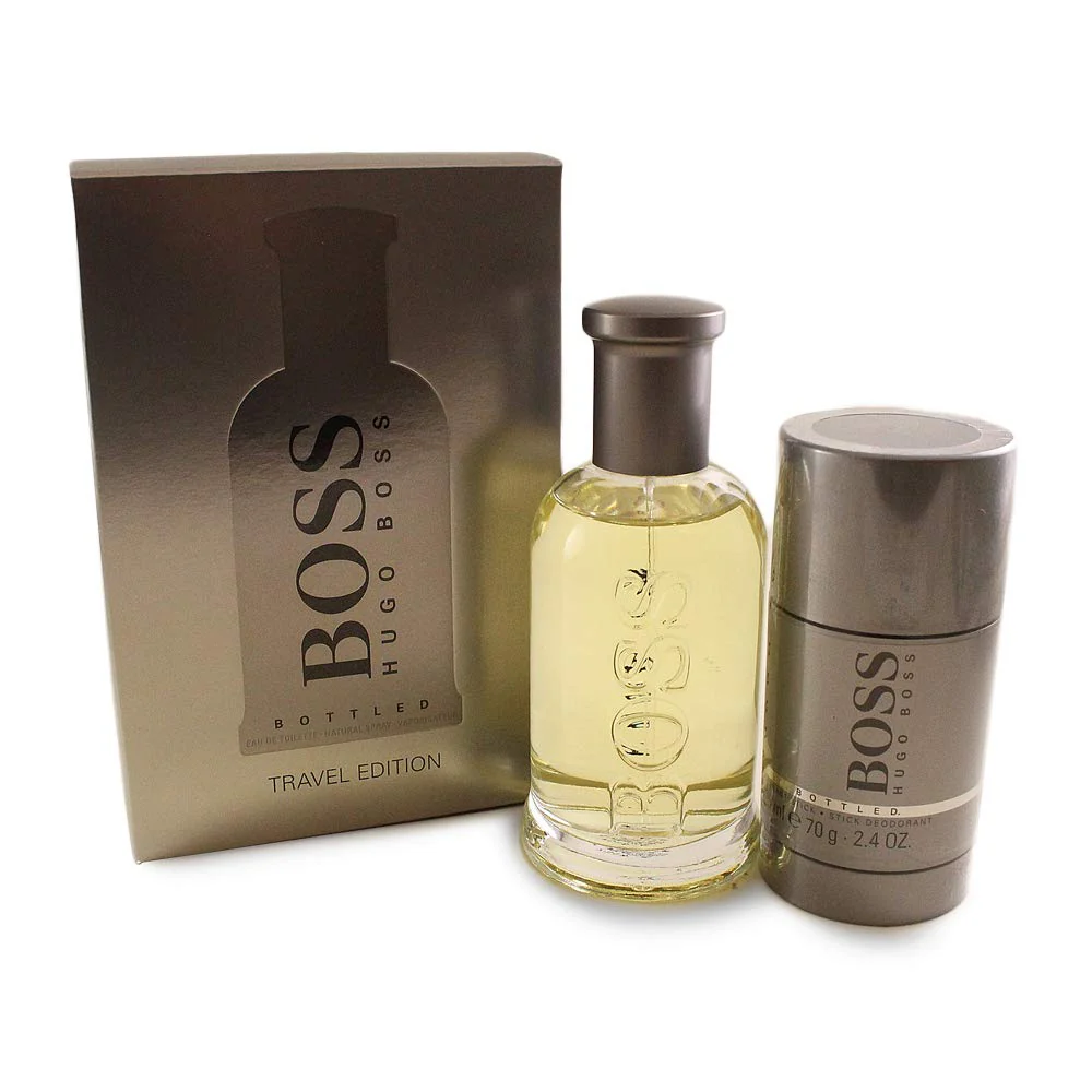 Hugo Boss Bottled 2 Piece Gift Set: Eau De Toilette 100ml - Deodorant Stick 75ml - Image 2