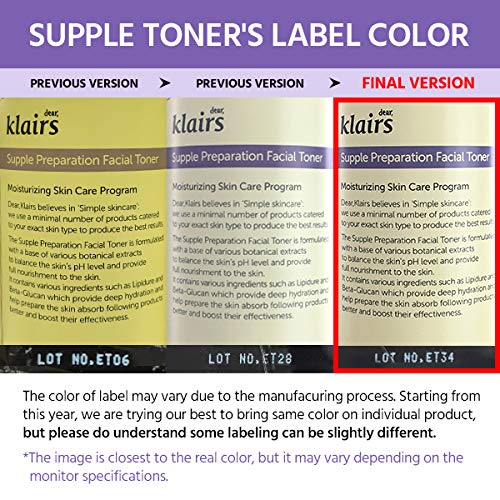 Klairs Supple Preparation Facial Toner 180ml - Image 6