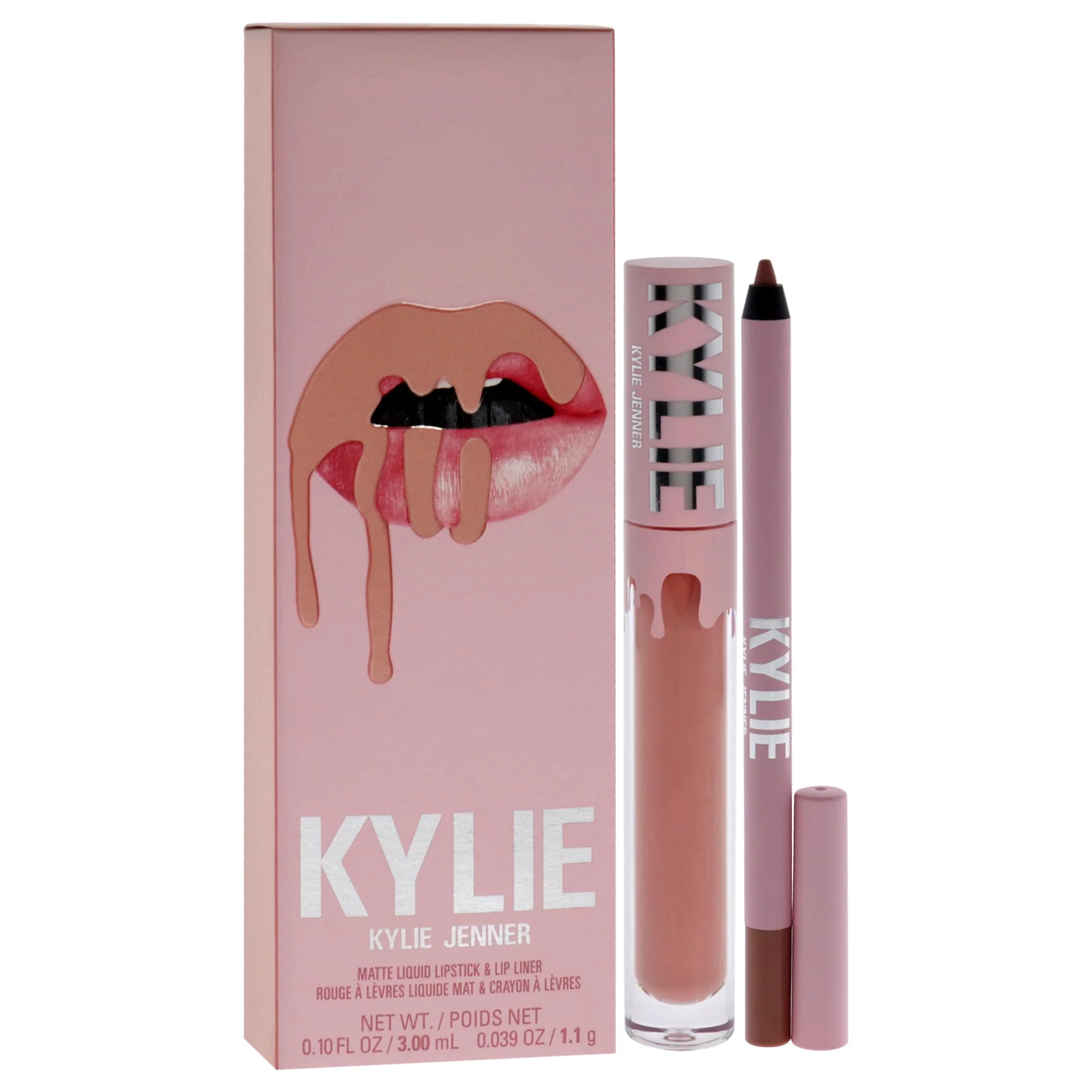 Kylie Cosmetics Matte Lip Kit 3ml Liquid Lipstick + 1.1g Lip Liner - Queen - Image 3