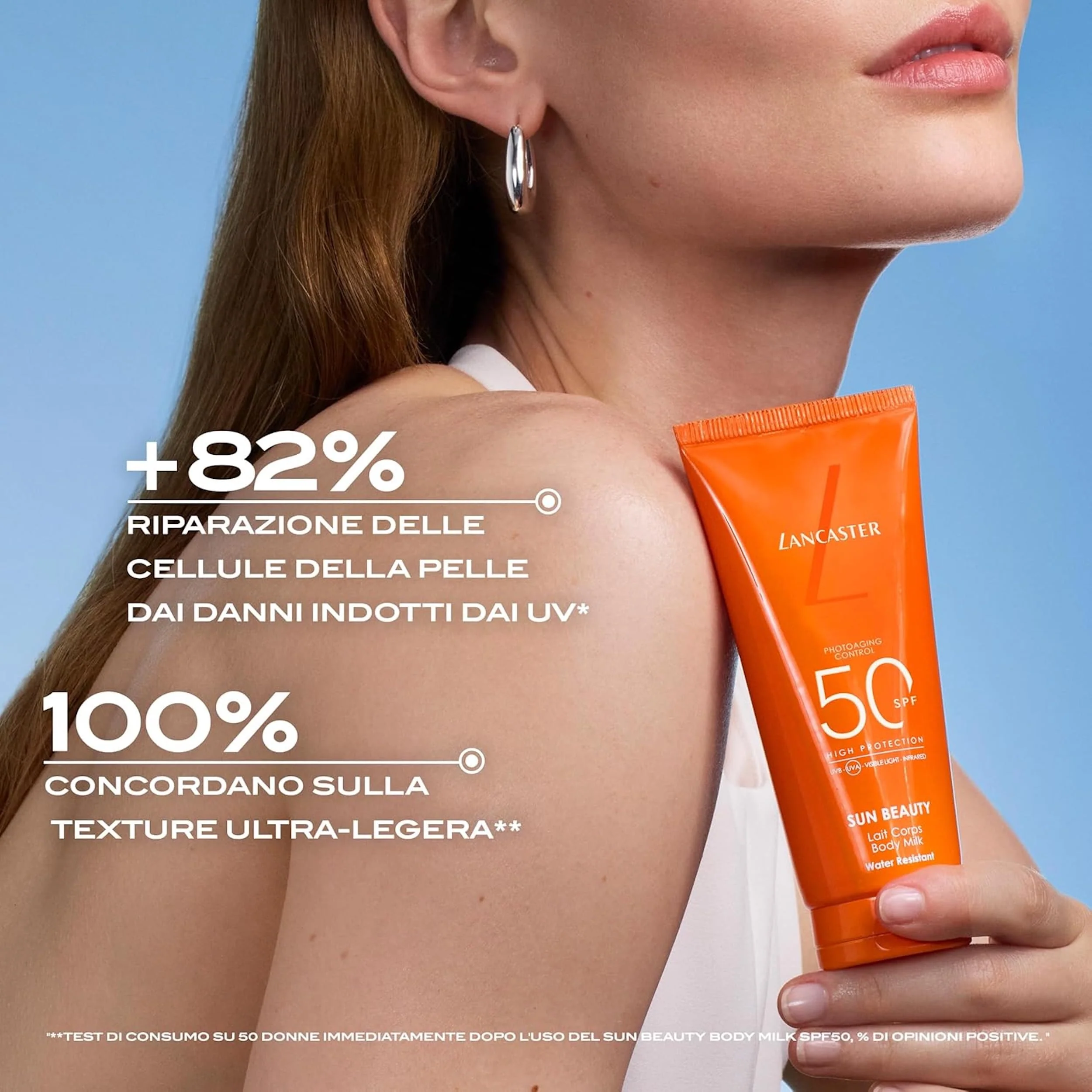 Lancaster Sun Beauty Body Milk SPF50 - 100ml Sunscreen - Image 3