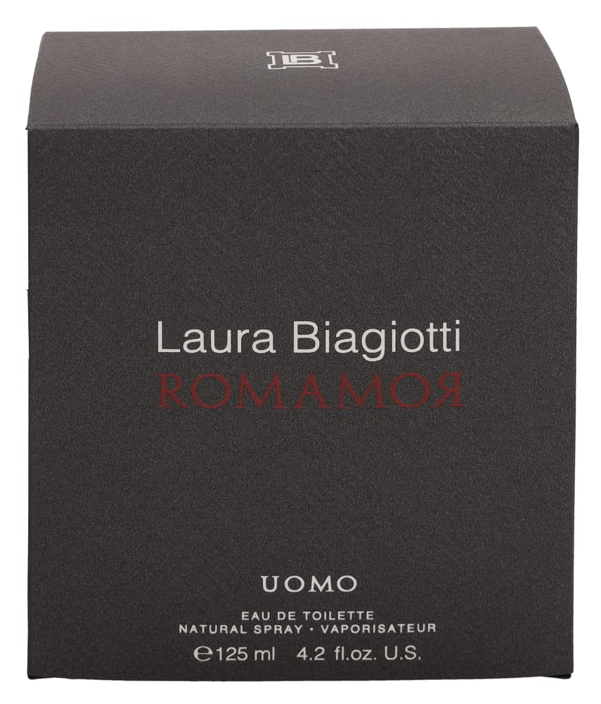 Laura Biagiotti Romamor Uomo Eau de Toilette 125ml Spray - Image 3