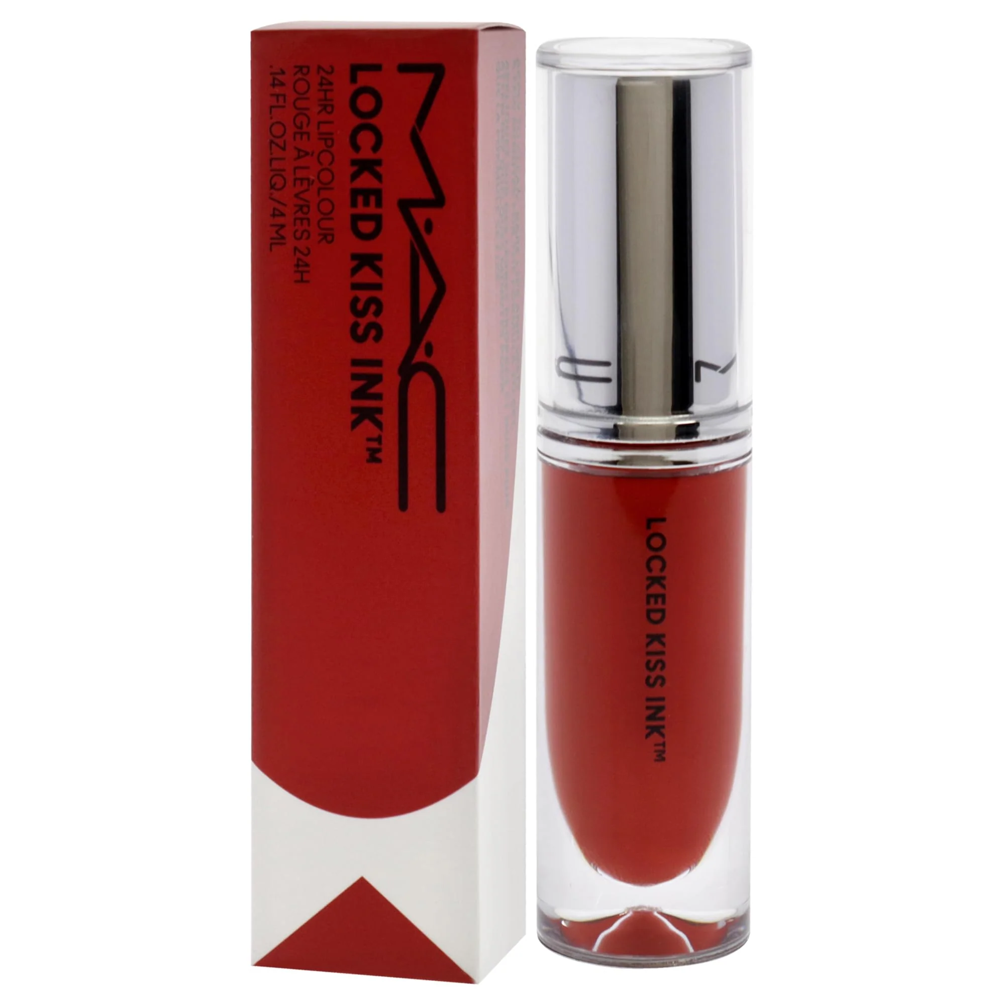 MAC Locked Kiss Ink 24HR Liquid Lipstick Lipcolour 4ml - 95 Vicious - Image 4