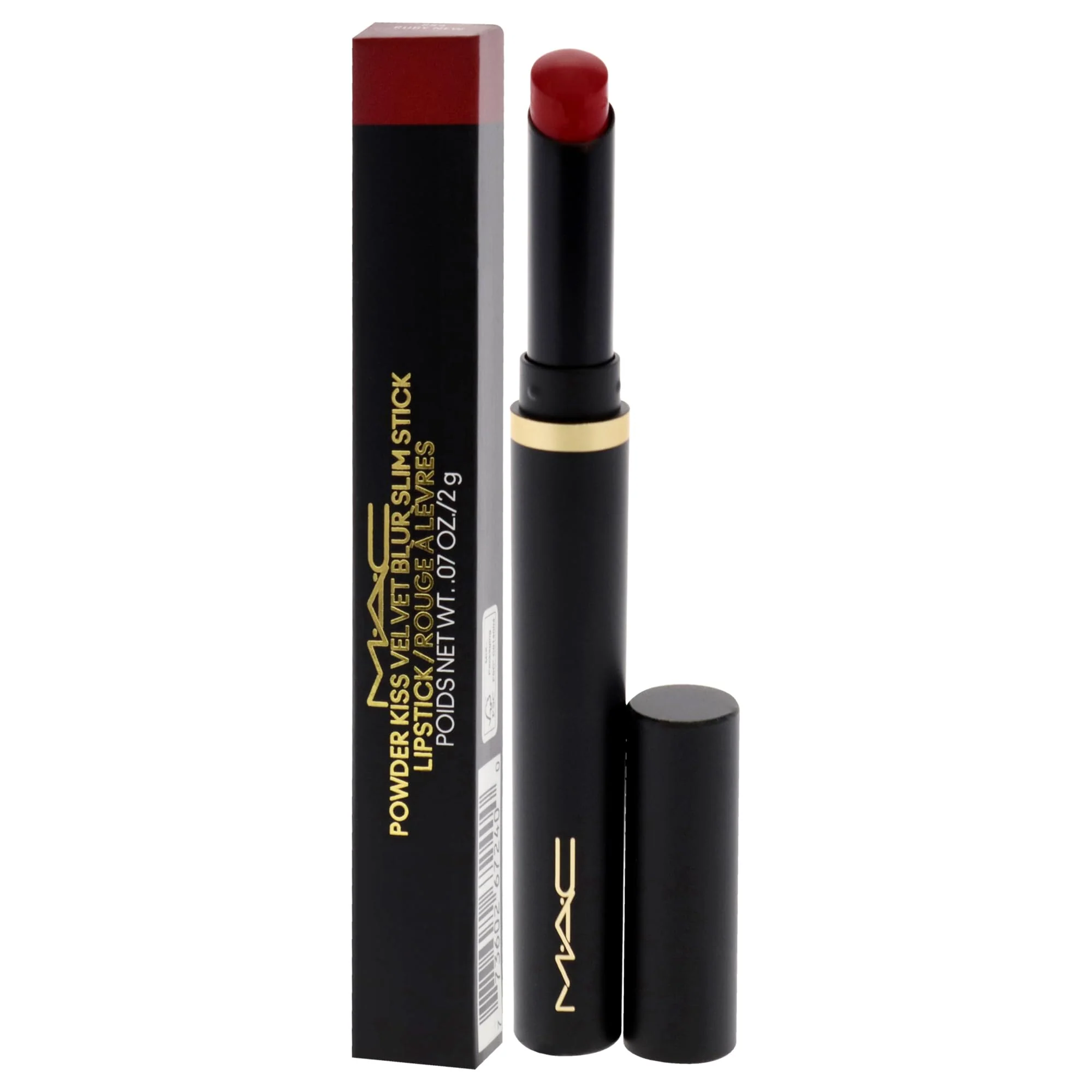 MAC Powder Kiss Velvet Blur Slim Stick 2g - 889 Ruby New - Image 4