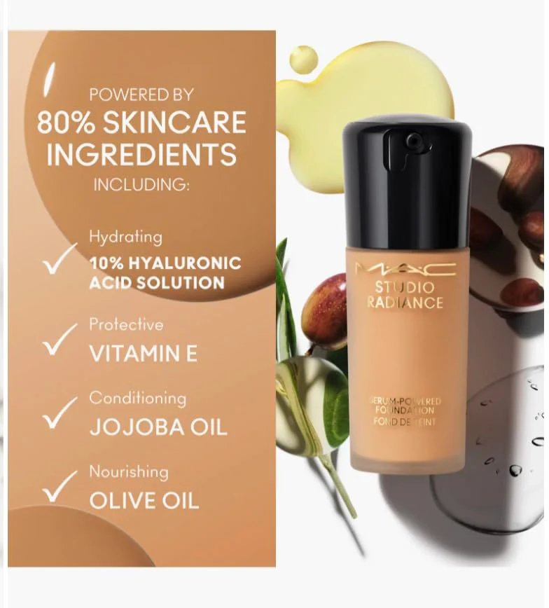 MAC Studio Radiance Serum-Powered Foundation 30ml - NC35 - Image 5