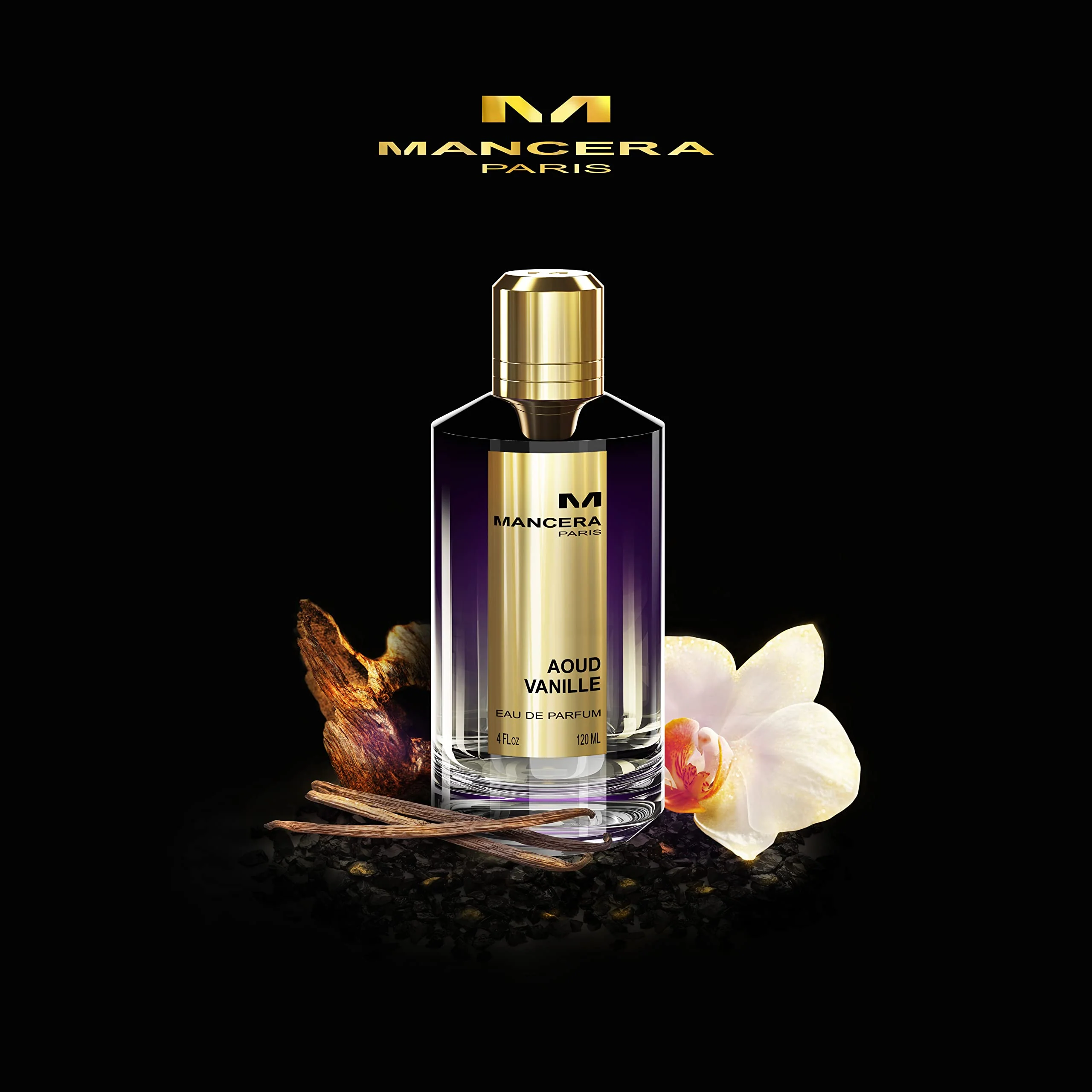 Mancera Aoud Vanille Eau de Parfum 120ml Spray - Image 2
