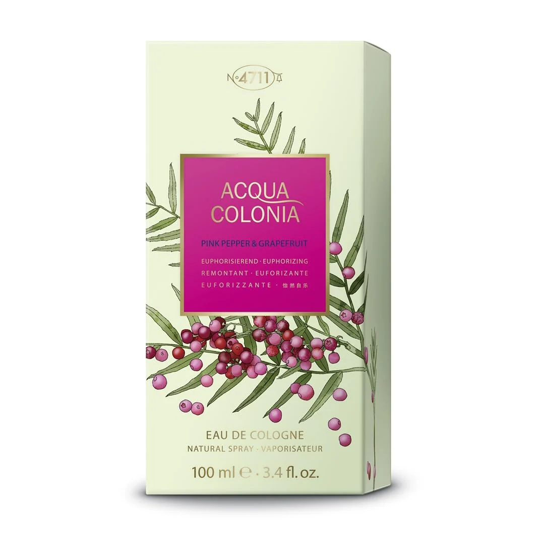 Mäurer & Wirtz 4711 Acqua Colonia Pink Pepper & Grapefruit Eau de Cologne 100ml Spray - Image 3