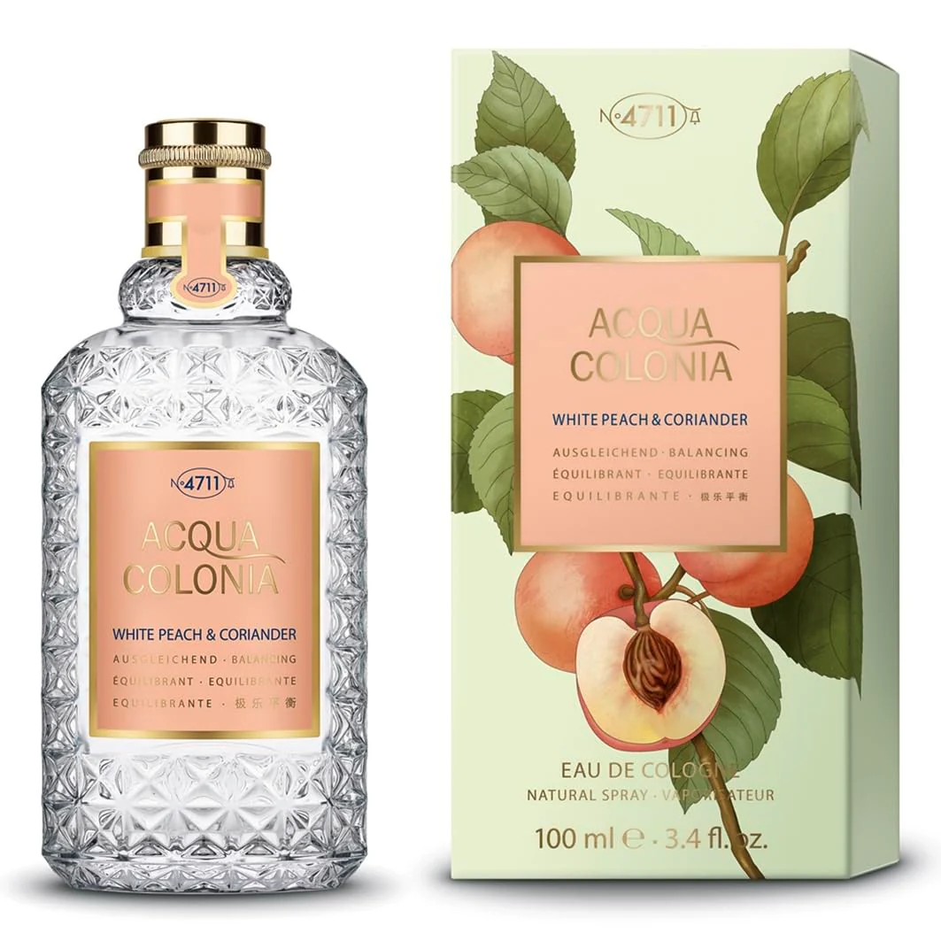 Mäurer & Wirtz 4711 Acqua Colonia White Peach & Coriander Eau de Cologne 100ml Spray