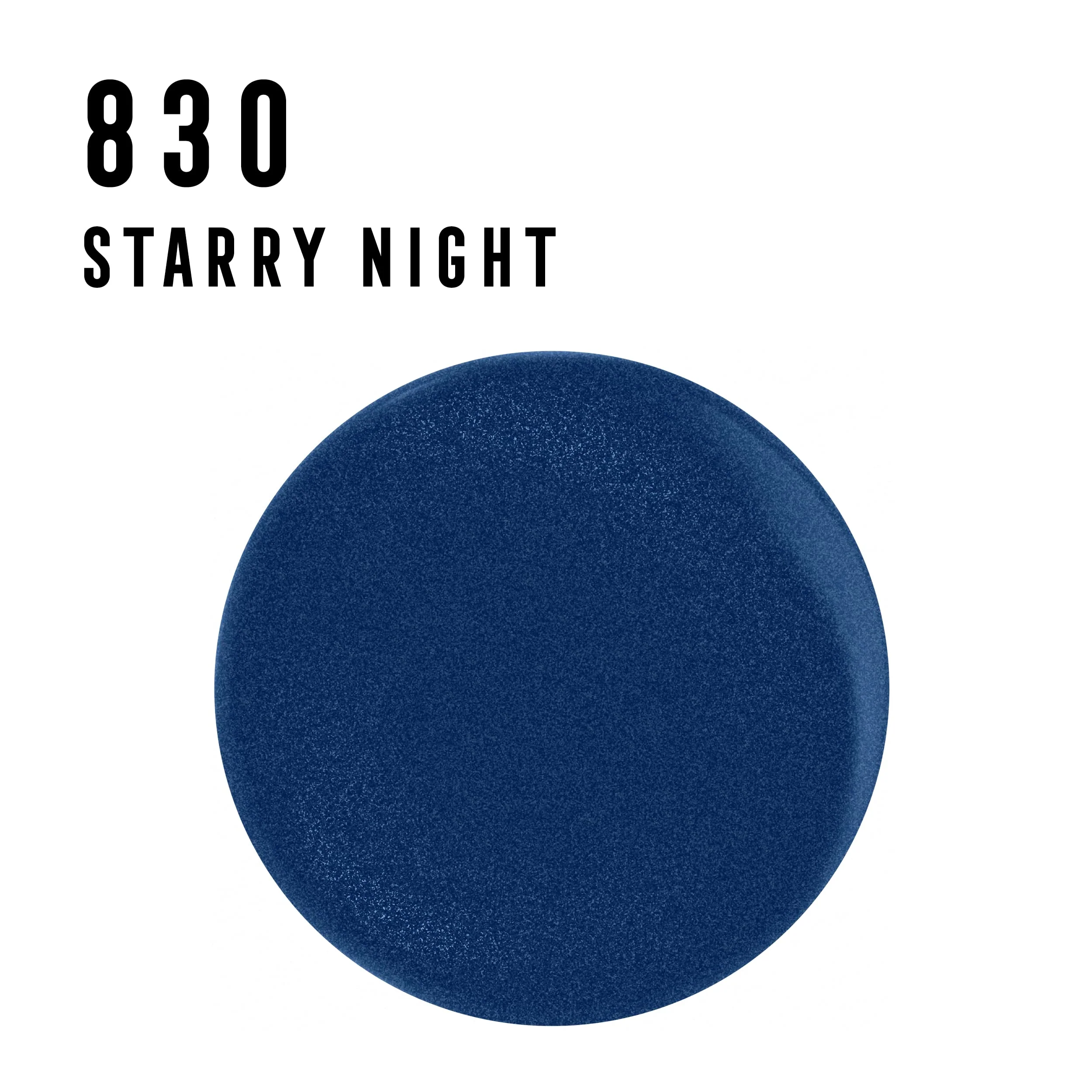 Max Factor Priyanka Miracle Pure Nail Polish 12ml - 830 Starry Night - Image 3