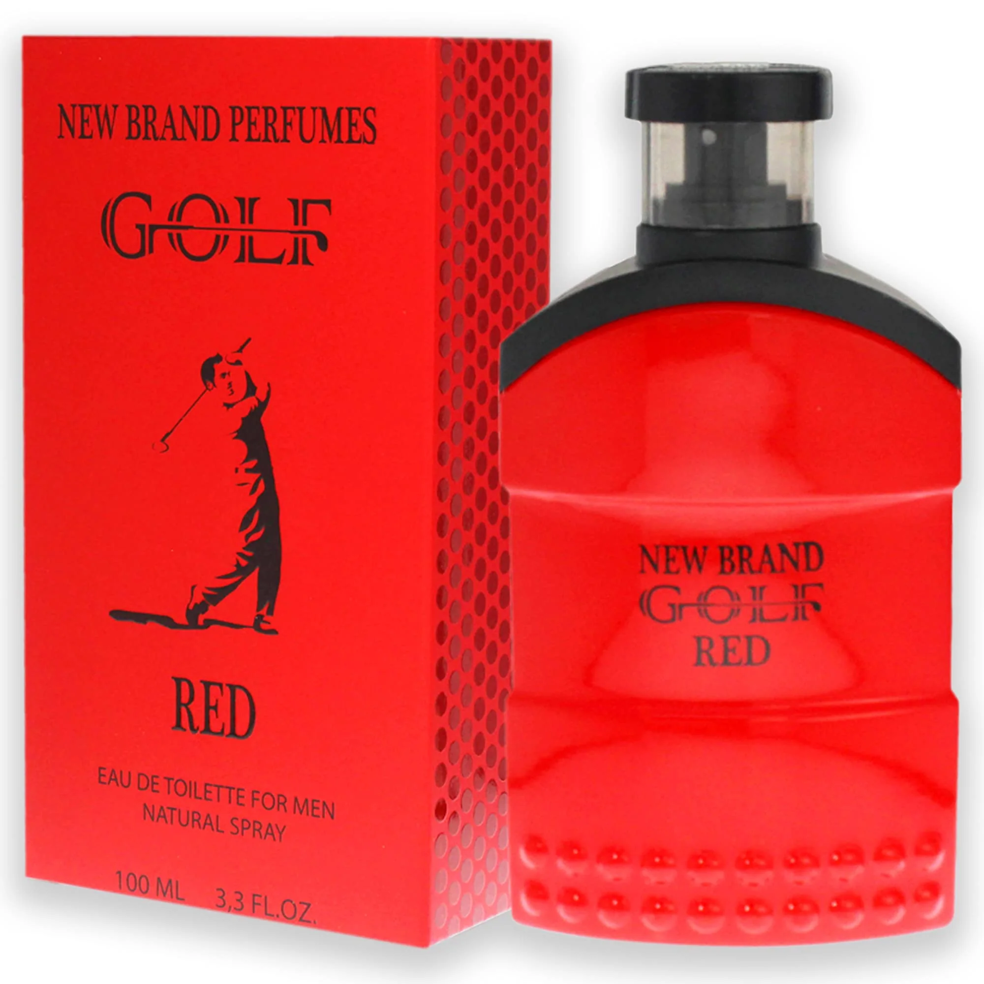 New Brand Parfums Golf Red Eau de Toilette 100ml Spray - Image 4