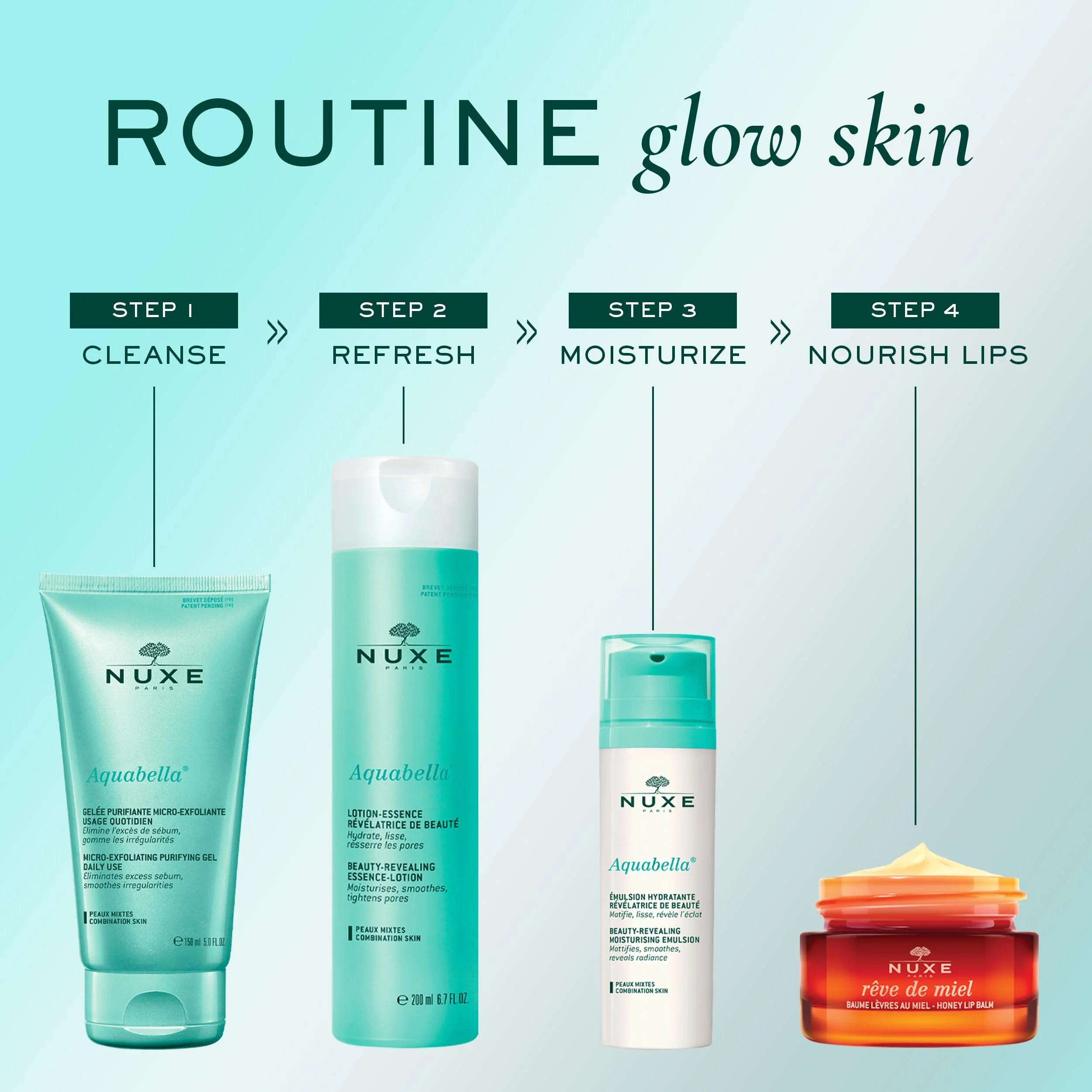 Nuxe Aquabella Beauty-Revealing Moisturising Emulsion 50ml - Image 6