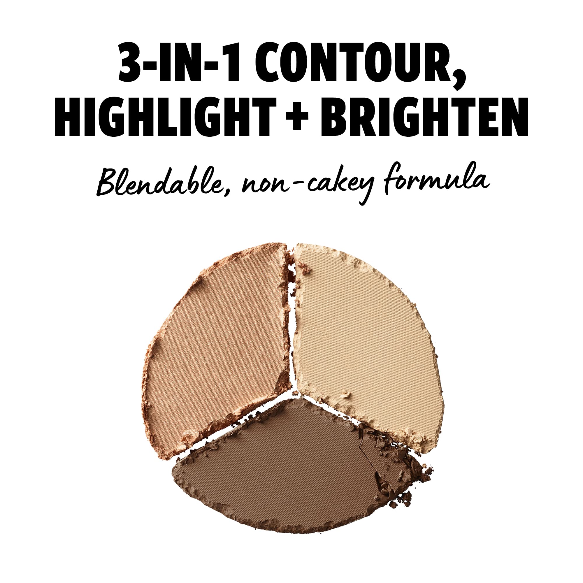 NYX 3 Steps To Sculpt Face Sculpting Palette 5g - Light - Image 2