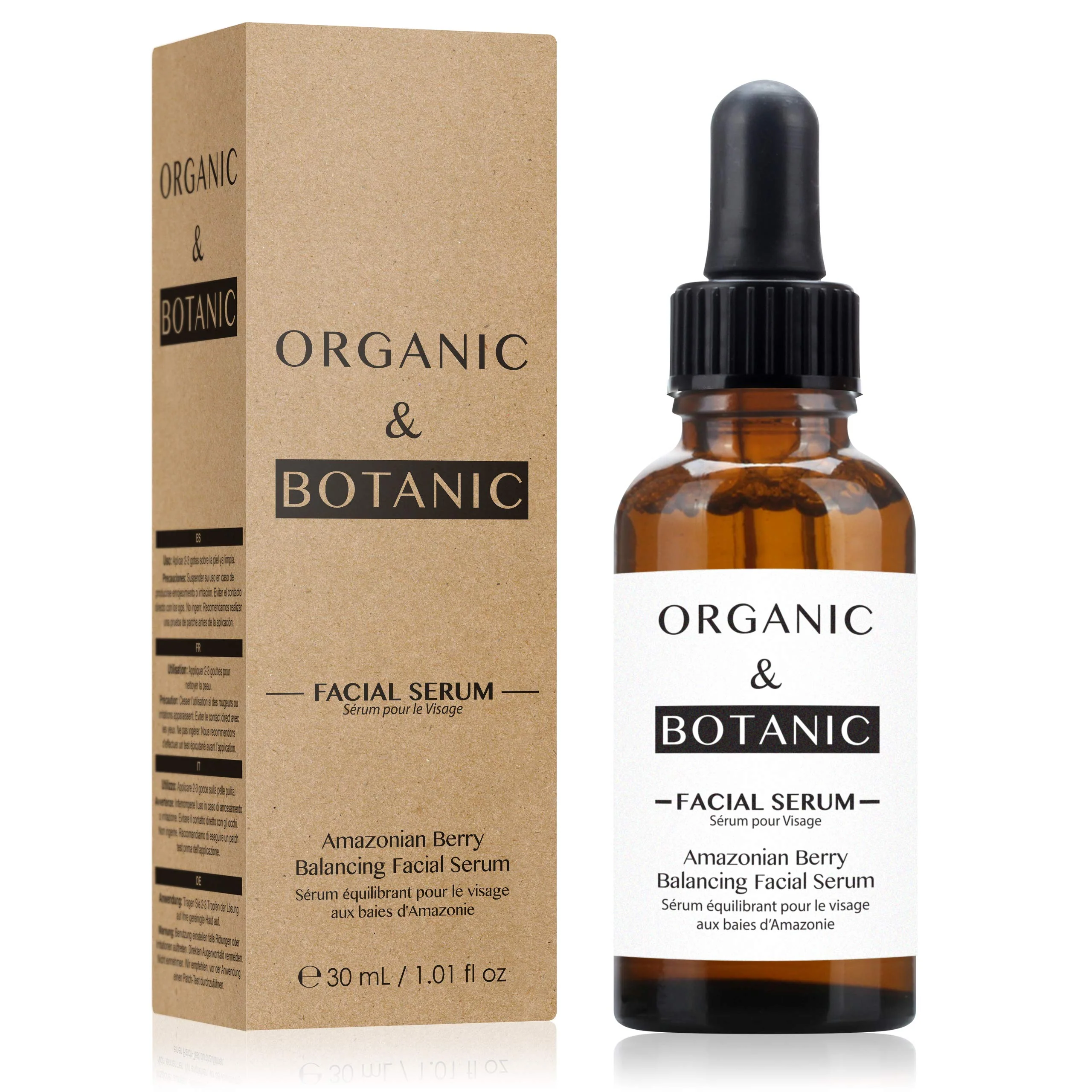 Organic  Botanic Amazonian Berry Balancing Facial Serum 30ml
