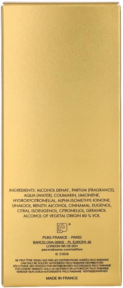 Paco Rabanne 1 Million 100ml Eau de Toilette (EDT) - Image 3