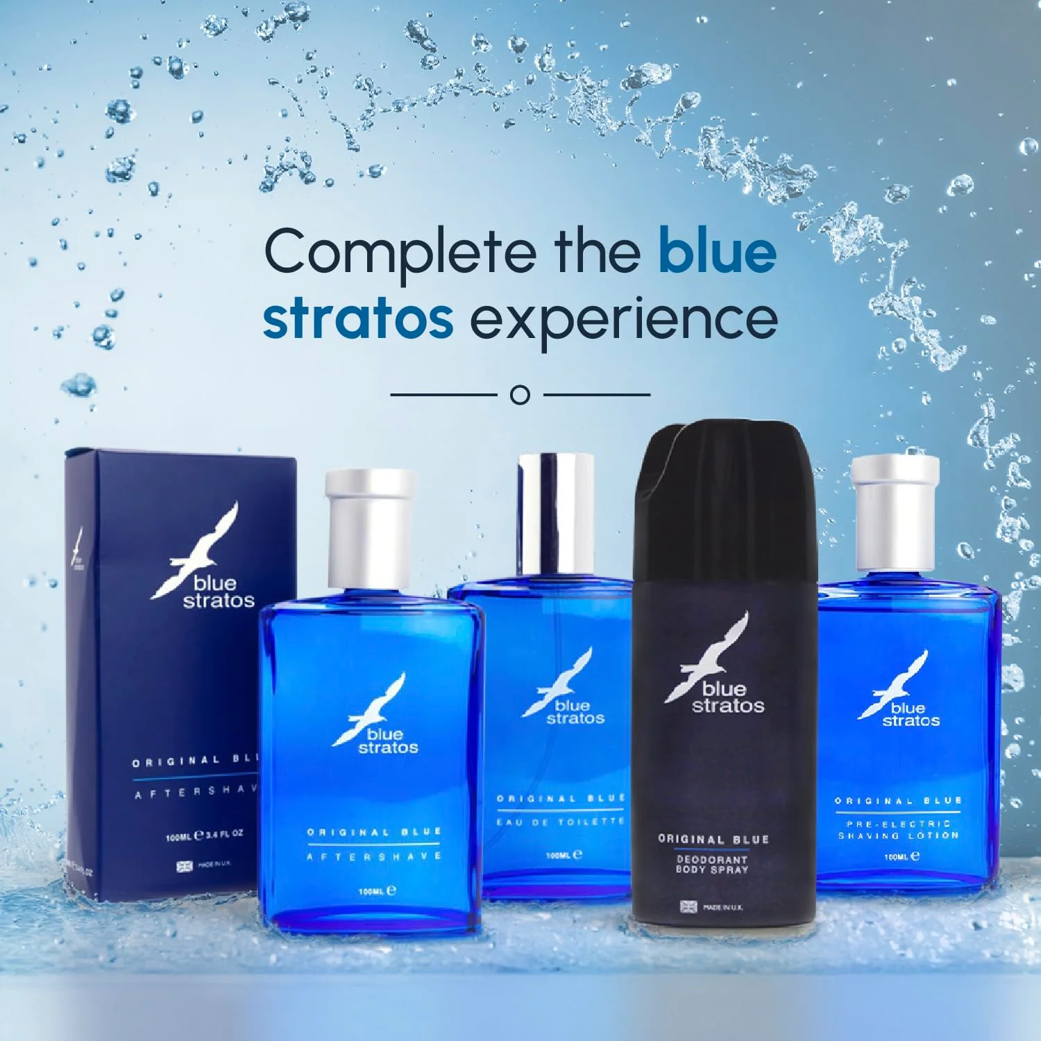 Parfums Bleu Limited Blue Stratos Blue Stratos Body Spray 150ml Spray - Image 5