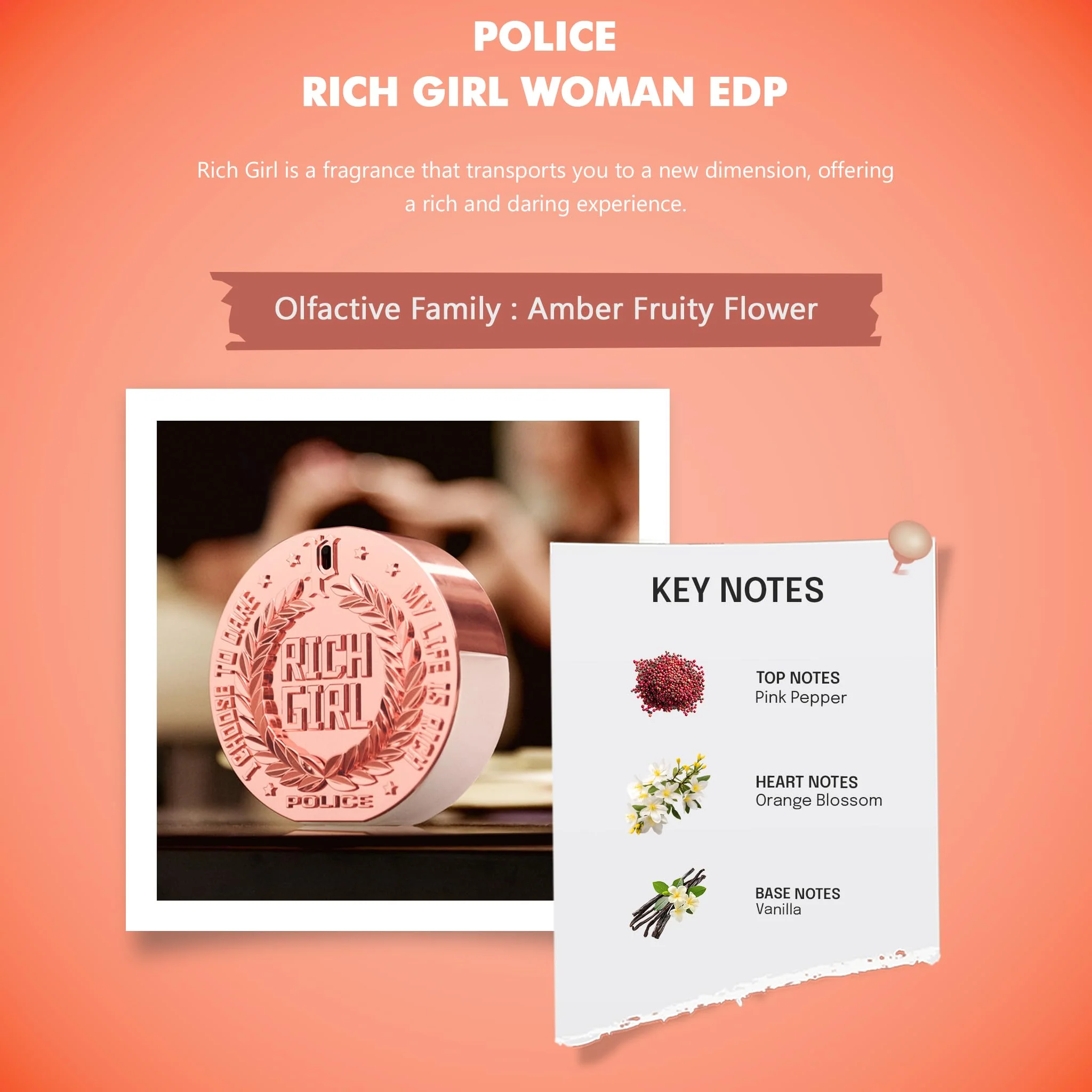 Police Rich Girl Eau de Toilette 30ml Spray - Image 5