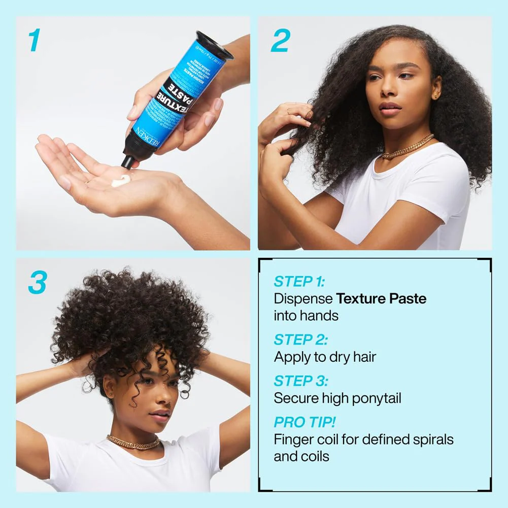 Redken Texture Paste Rough Paste 75ml - Image 4