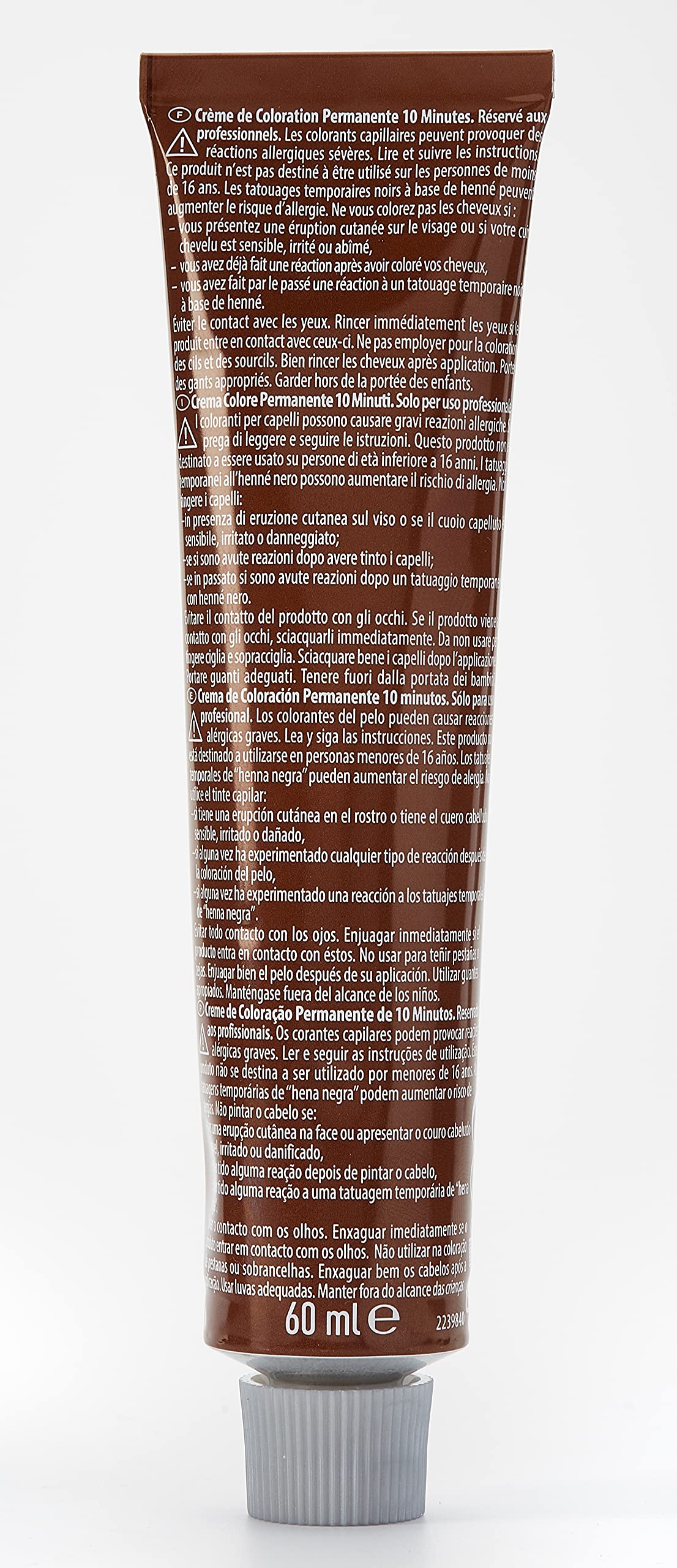 Schwarzkopf Igora Color 10 Permanent Hair Colour Cream 60ml - 5-12 Light Brown - Image 3
