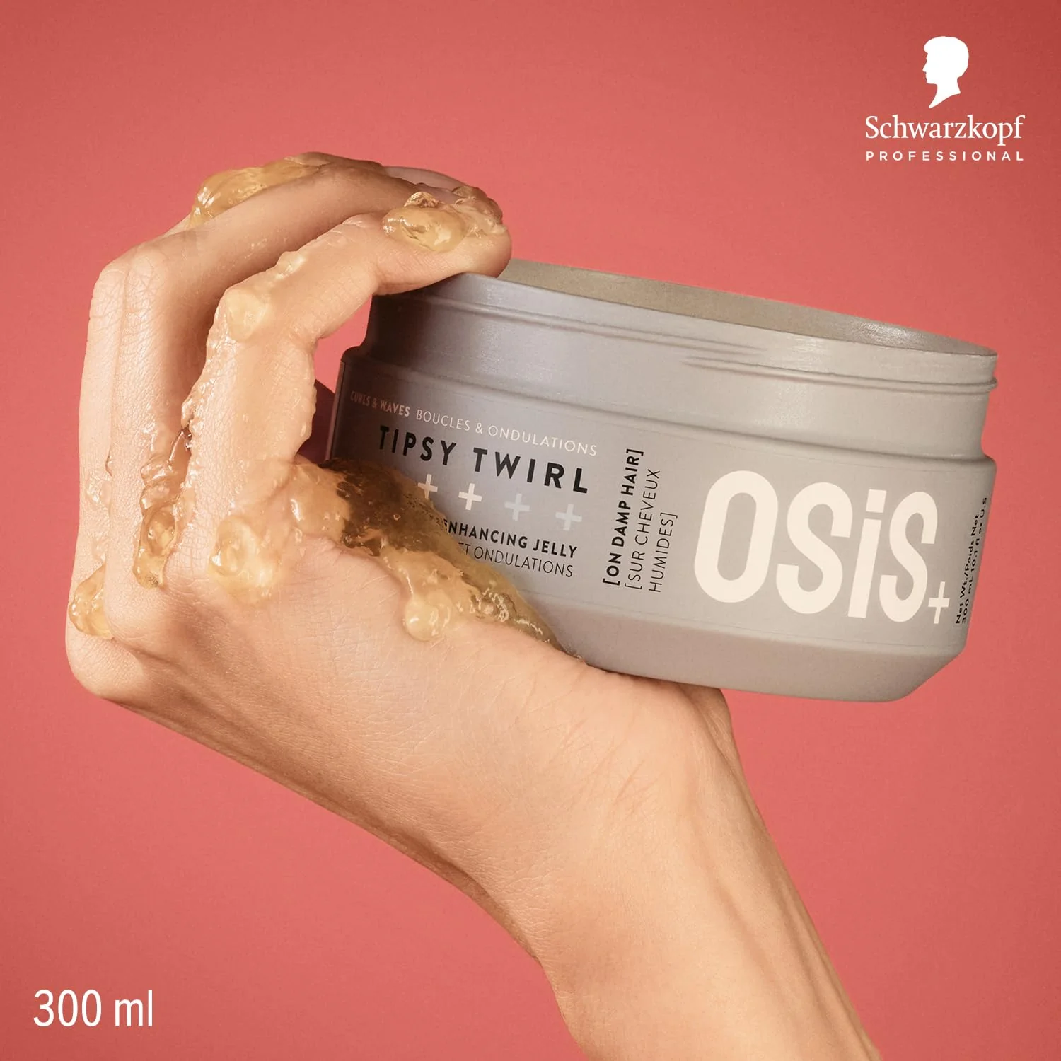 Schwarzkopf Osis+ Tipsy Twirl Wave & Curl Enhancing Jelly 300ml - Image 2