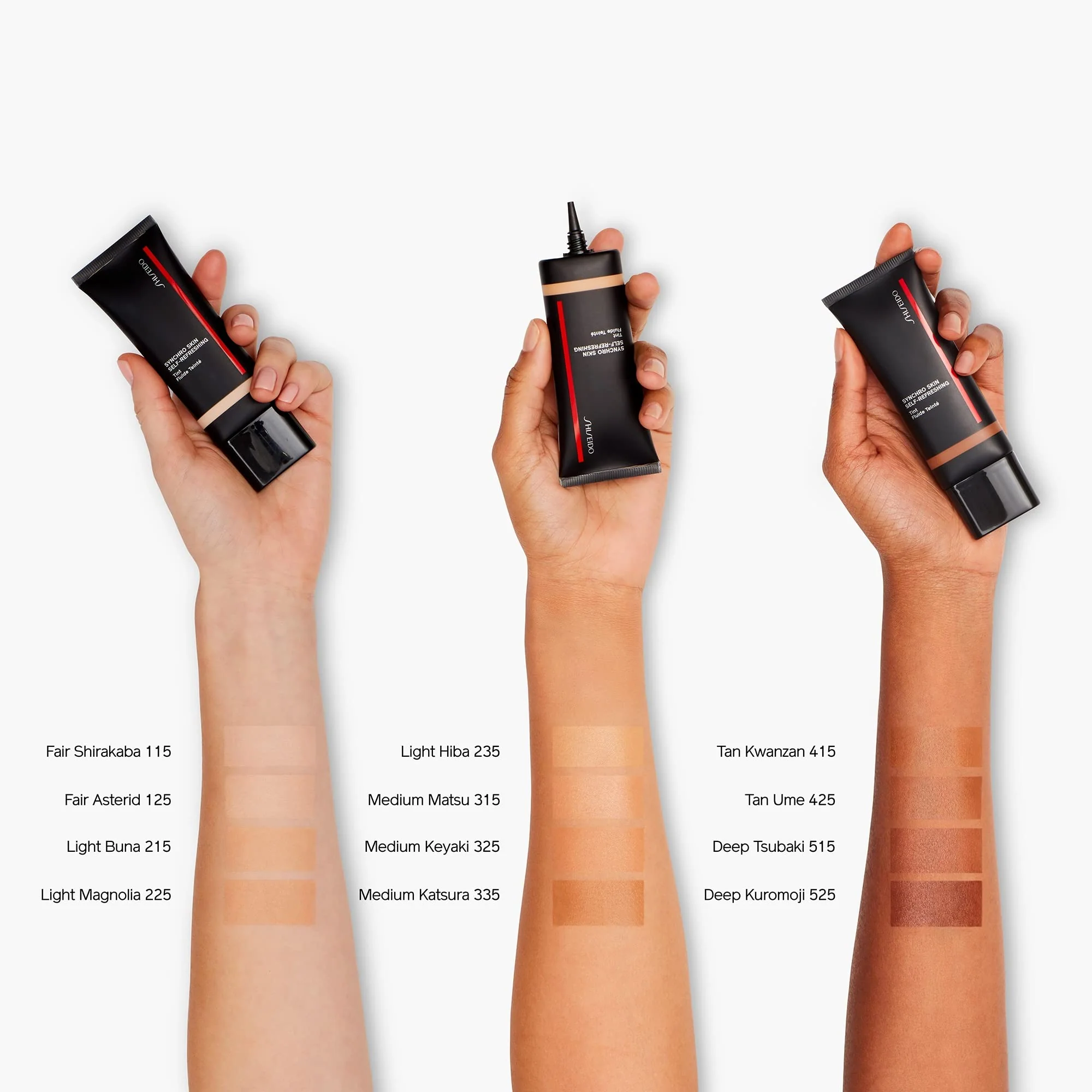 Shiseido Synchro Skin Self-Refreshing 525 Deep Tint 30ml - Image 5