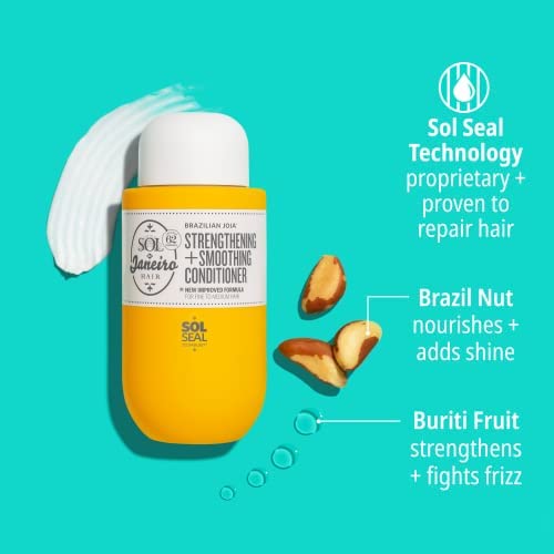 Sol De Janeiro Brazilian Joia Strengthening + Smoothing Conditioner 90ml - Image 8