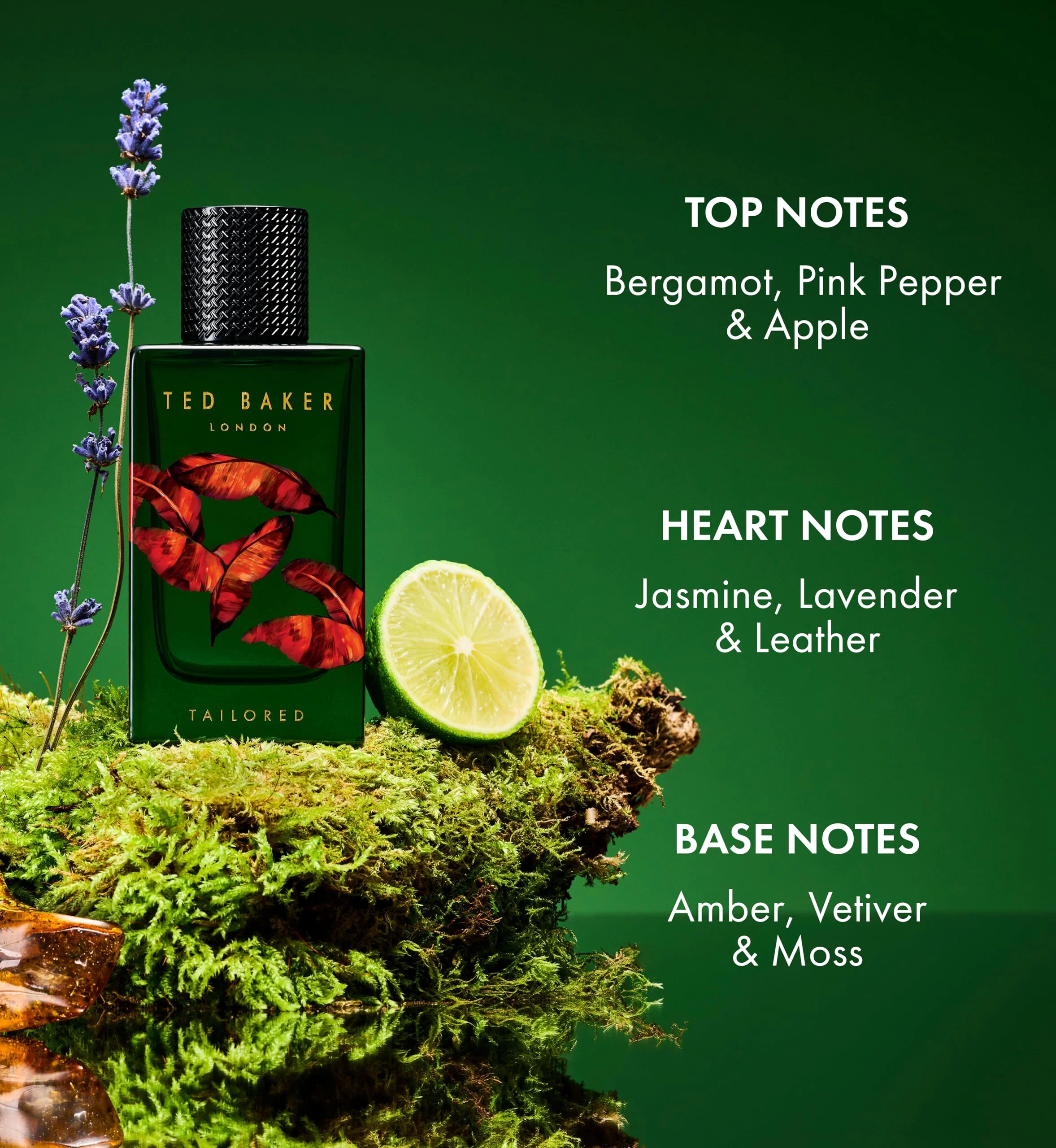 Ted Baker Tailored Amber Eau de Parfum 100ml Spray - Image 2