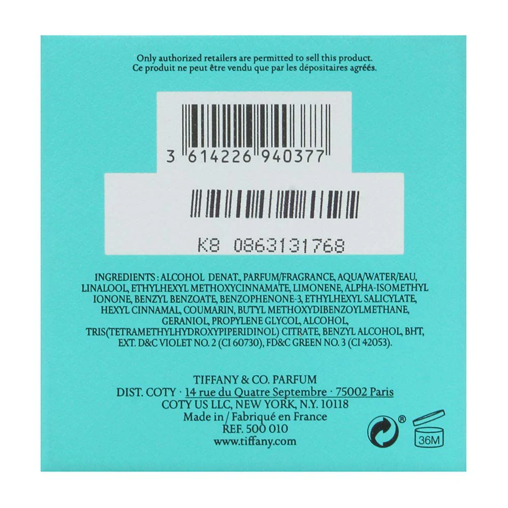 Tiffany & Co Intense Eau de Parfum 30ml Spray - Image 2