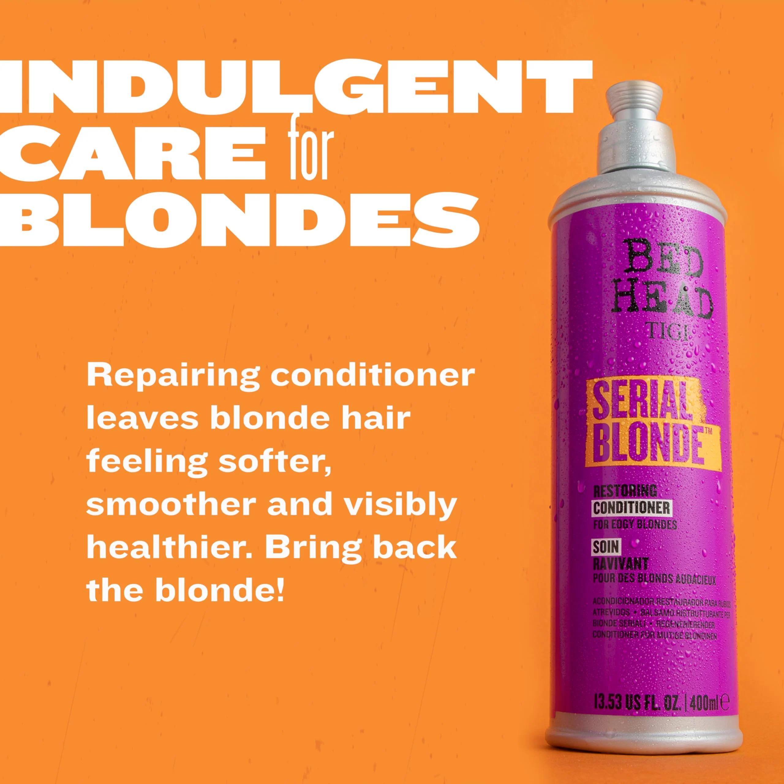 Tigi Bed Head Serial Blonde Restoring Conditioner 400ml - Image 6