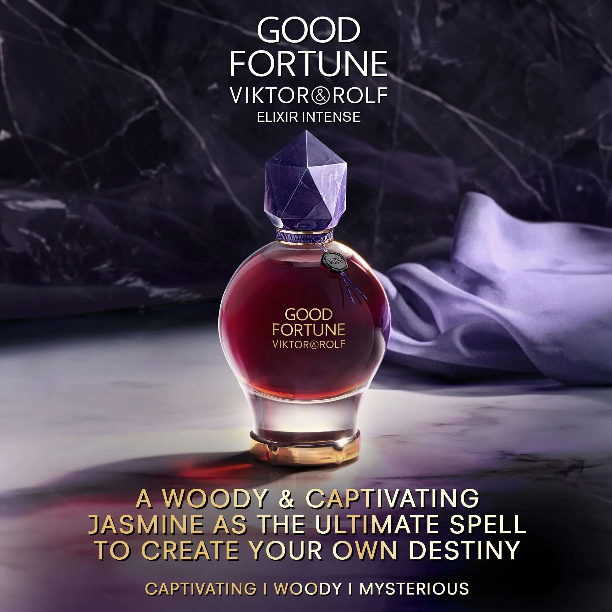 Viktor & Rolf Good Fortune Elixir Intense Eau de Parfum 50ml Spray - Image 3