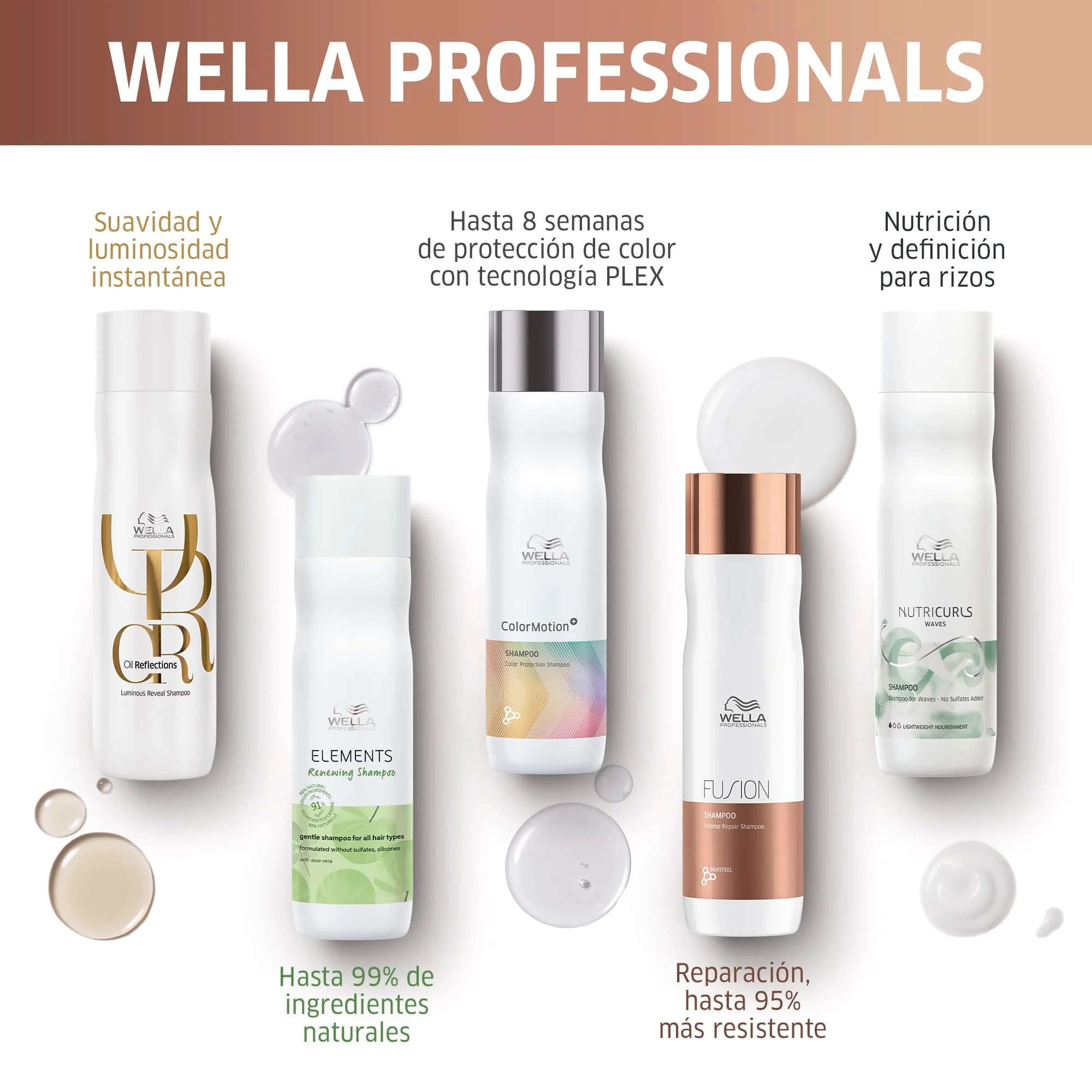 Wella Fusion Intense Repair Shampoo 250ml - Image 6