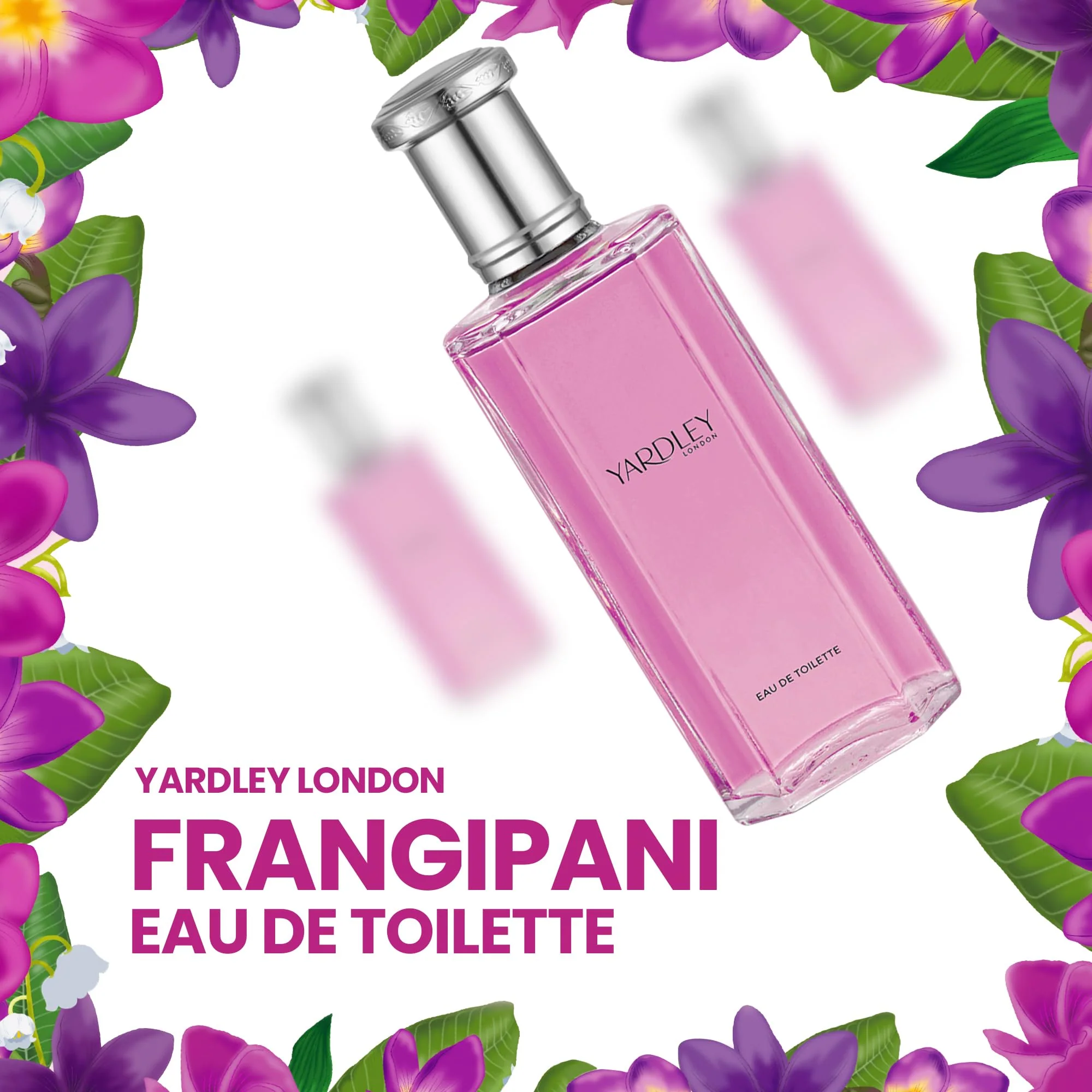 Yardley Frangipani Eau de Toilette 125ml Spray - Image 6