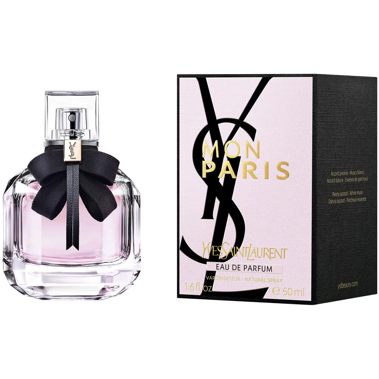 Yves Saint Laurent Mon Paris Eau de Parfum 50ml - Image 2